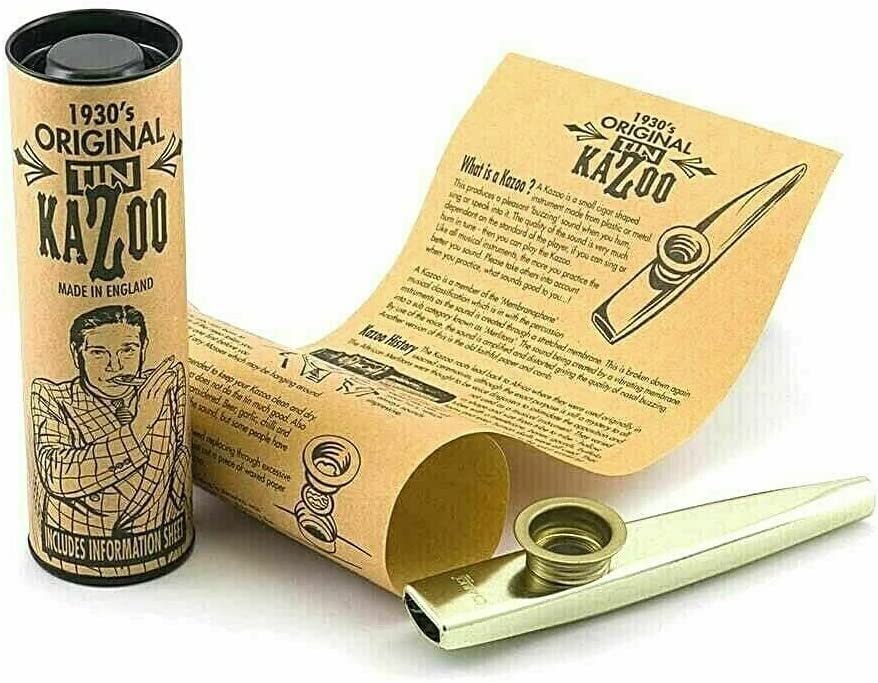 Amazon.com: Gold Clarke Standard Kazoo (Instrument) - Single Kazoo